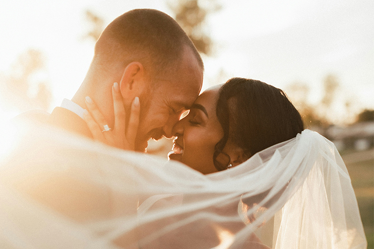 Image of a Wedding Couple Image of a Wedding Couple